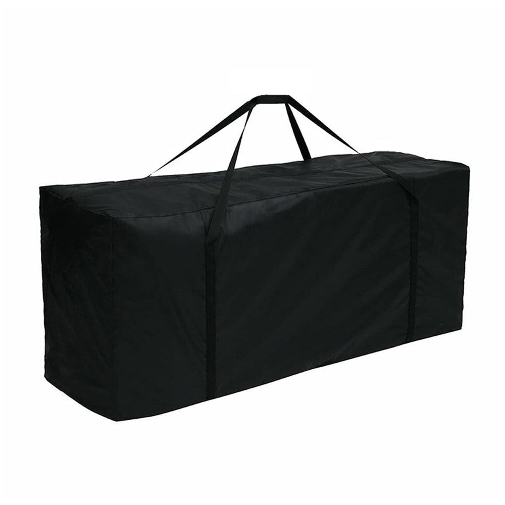 HEPOVER front view showing waterproof bag and secure zipper benefit: dry cushions