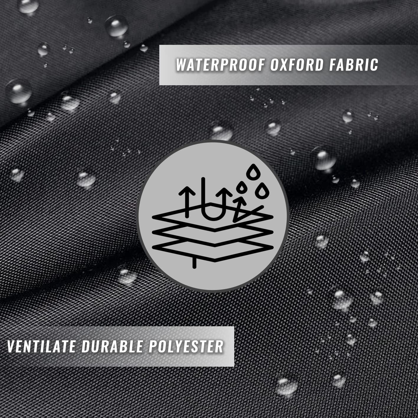 HEPOVER close-up of zipper and handle showing durability for easy carrying
