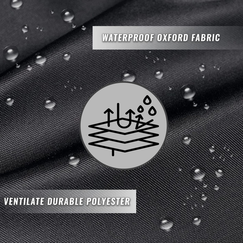 HEPOVER close-up of zipper and handle showing durability for easy carrying