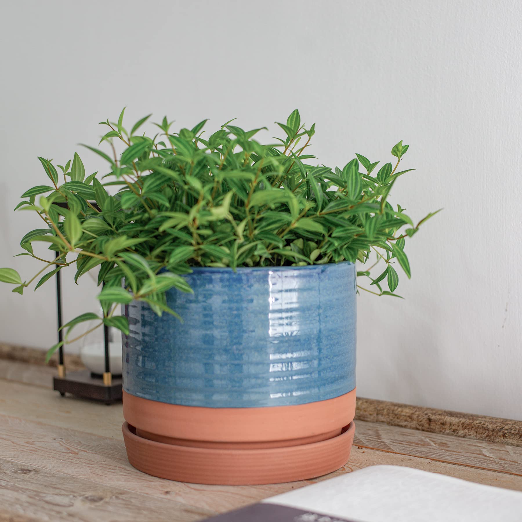 HERDUK planter on covered patio showcasing outdoor-ready decorative appeal