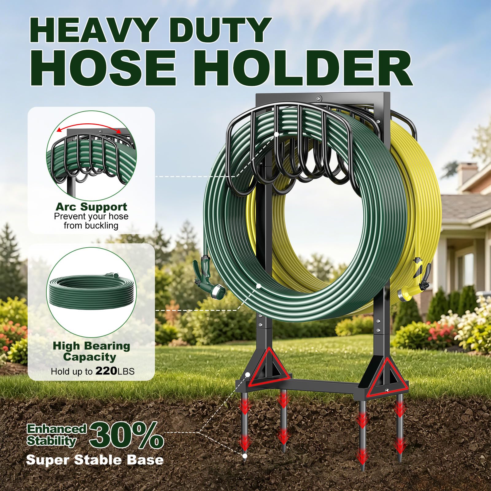 HeroicLion arm detail highlighting sturdy welds and load-bearing design