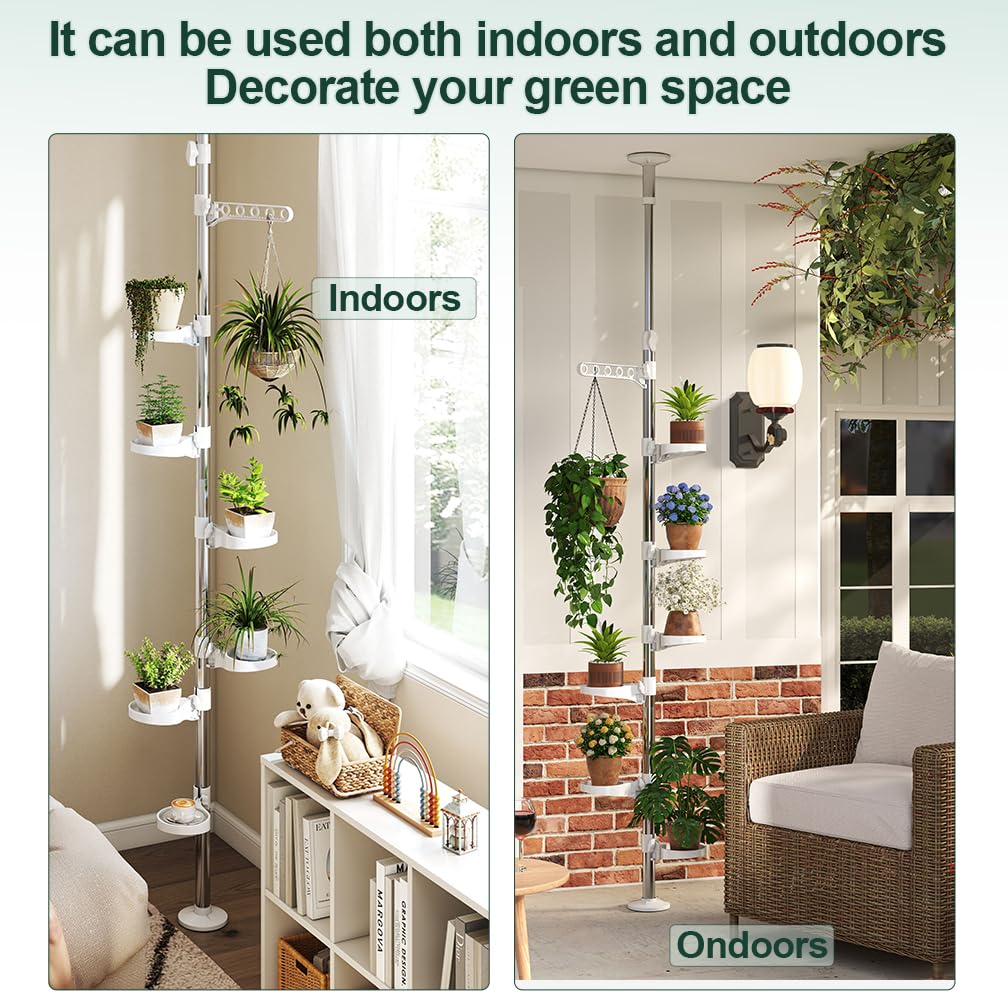 Hershii placed in a bedroom corner showing styling and multi-plant display benefit