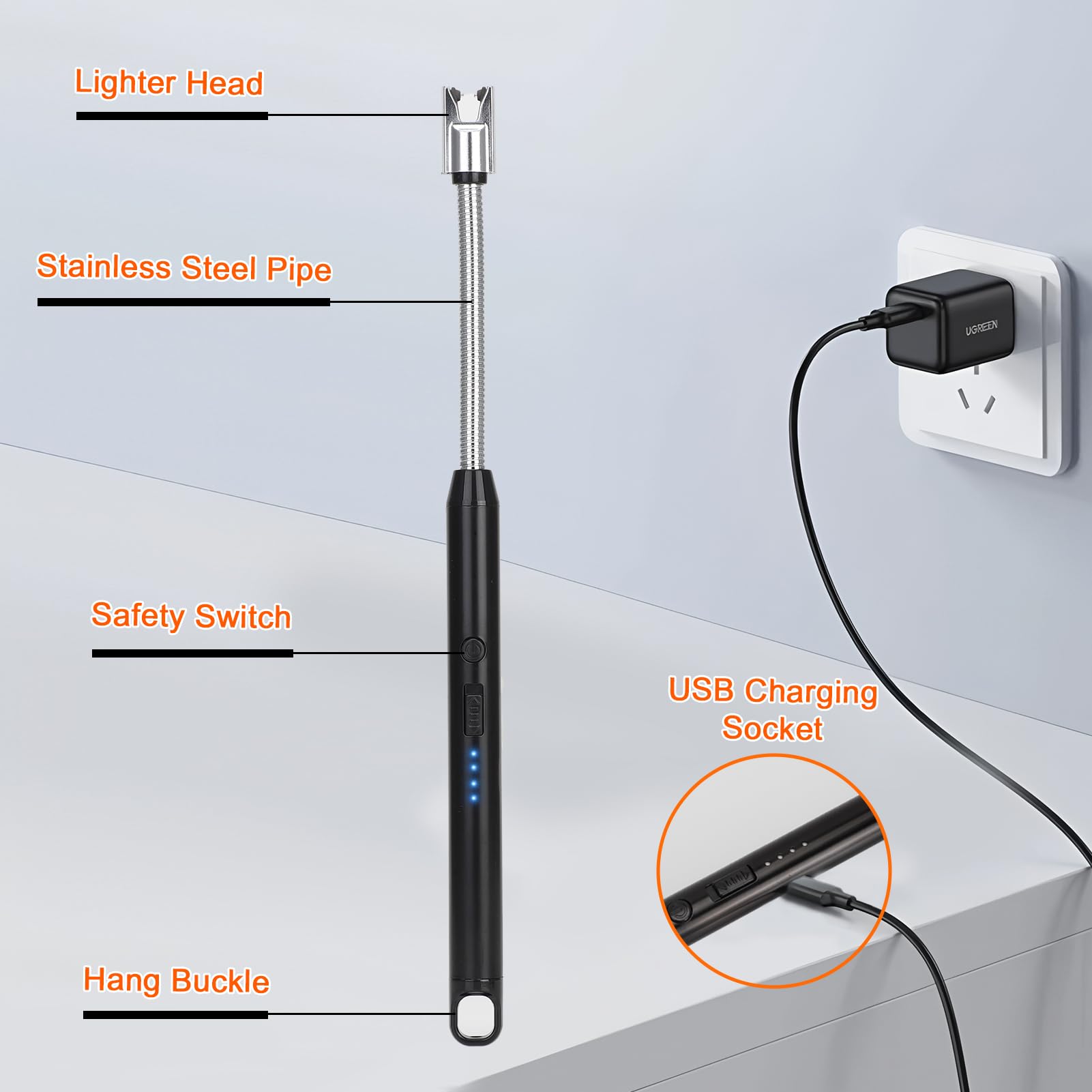 HEYDUOTON ergonomic transport handle for effortless carrying between spots