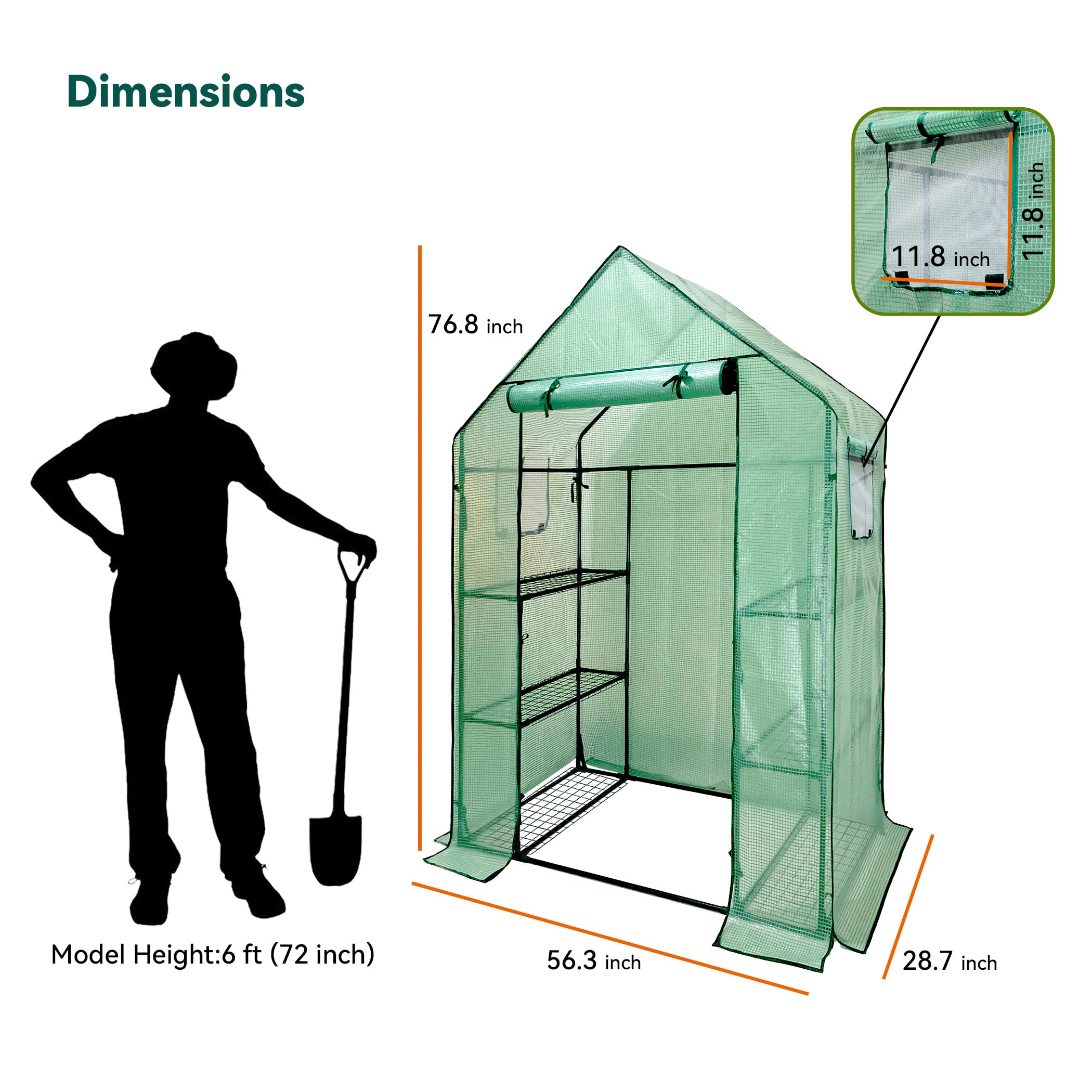 heyfurni side window open showing airflow control and screened ventilation