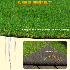 Heyroll underside showing rubber backing with drainage holes for quick drying