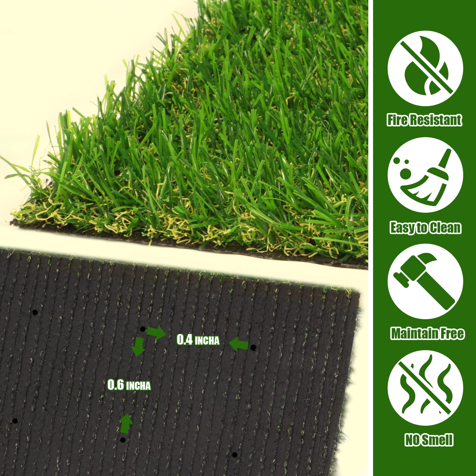 Heyroll turf installed on balcony showing instant green benefit