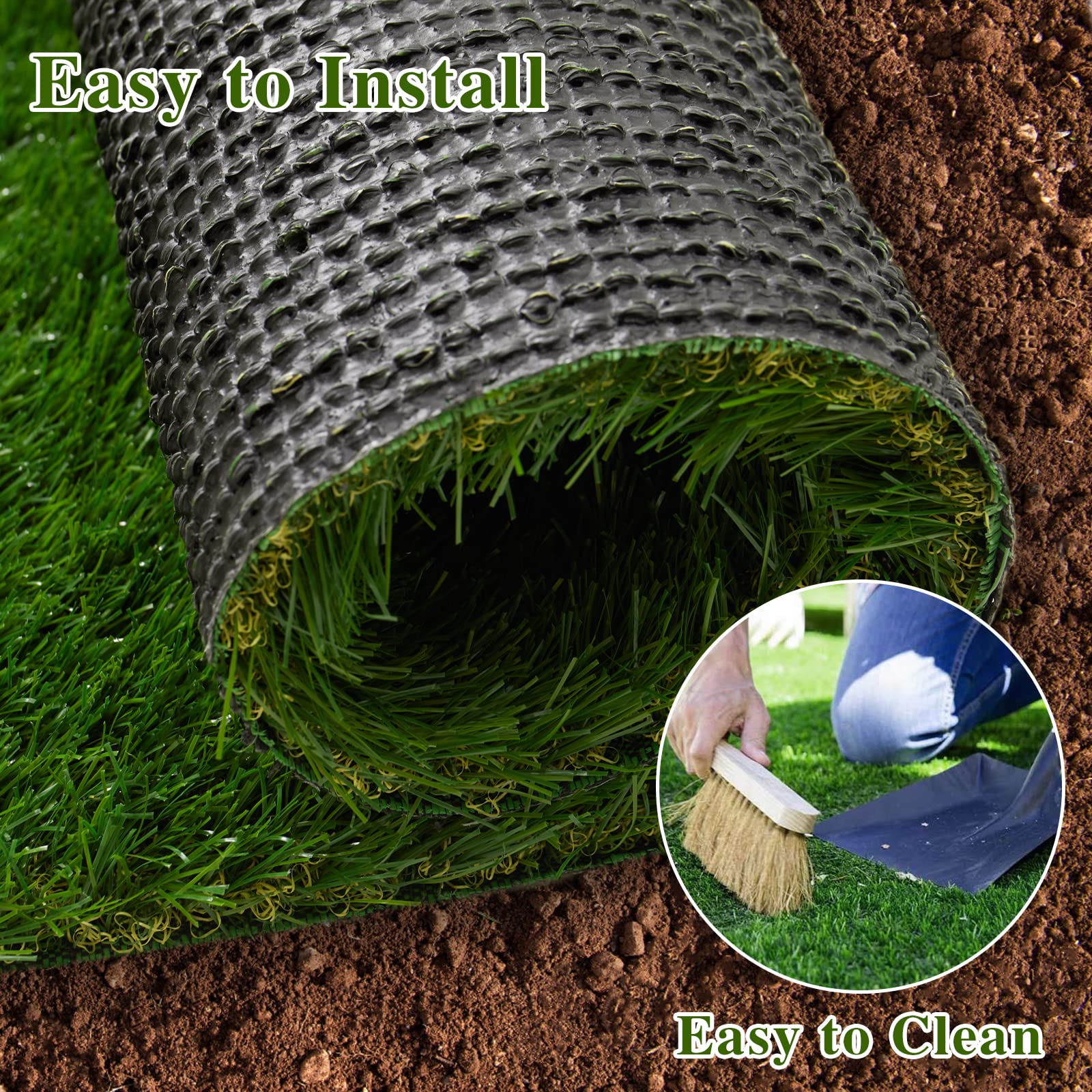 Heyroll enlarged drainage holes detail facilitating quick drainage and easy cleaning after spills