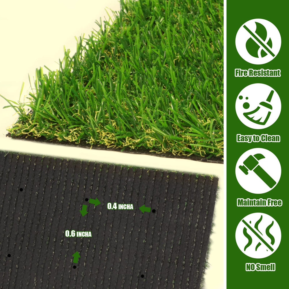 Heyroll installed on a patio to show outdoor aesthetic and low maintenance benefit