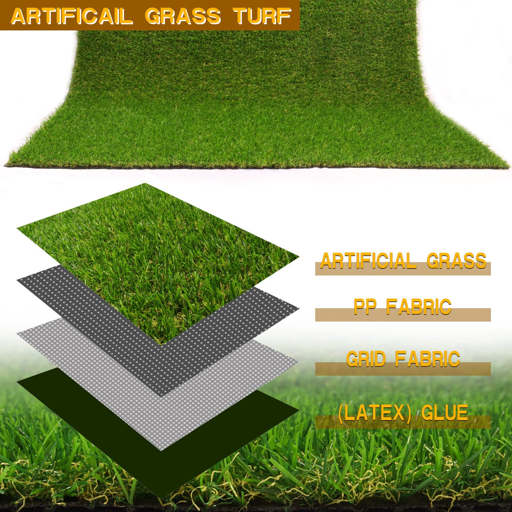 Heyroll turf with dog on mat showing pet-friendly, easy-clean surface