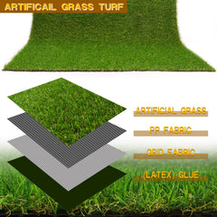 Heyroll turf with dog on mat showing pet-friendly, easy-clean surface
