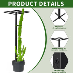 HEYTIMI assembled in a planter showing scale and stable support for plants