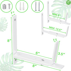 HFHOME closeup of the adjustable base showing secure fit advantage