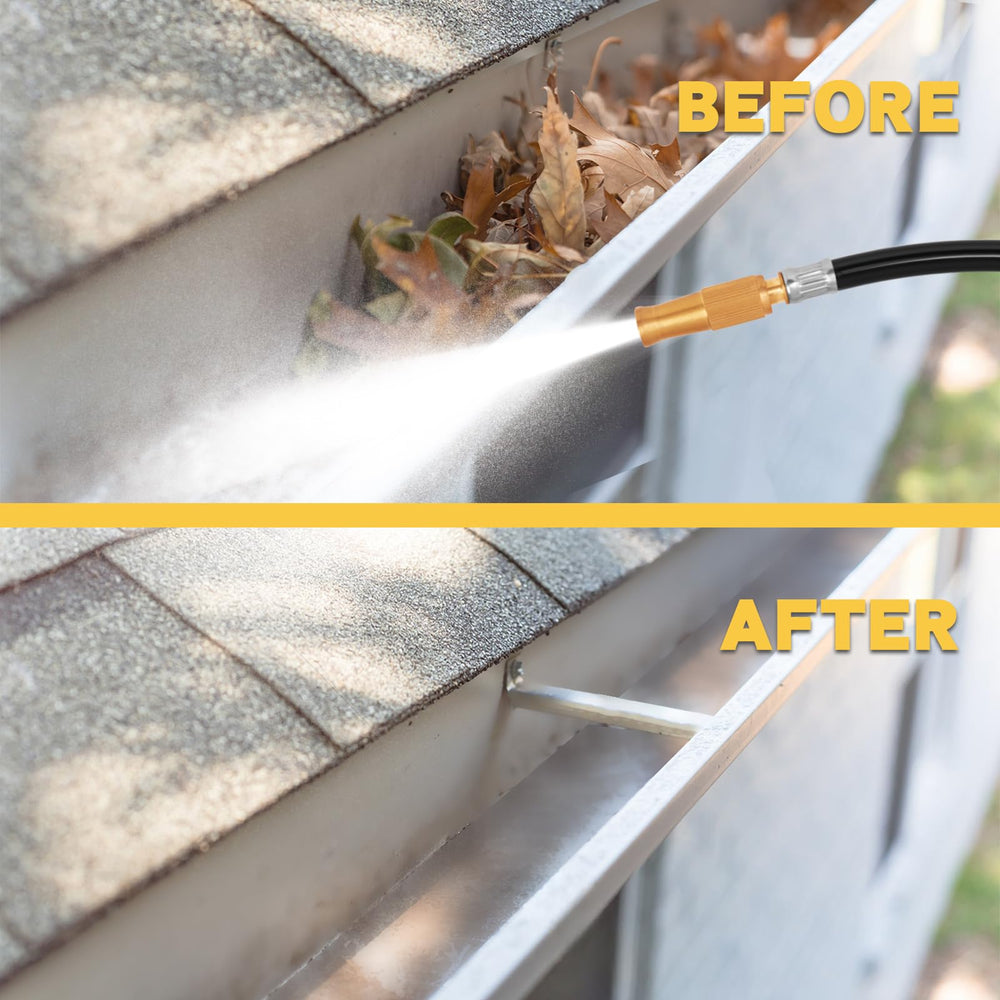 HFPOPTY hose connection adapter detail illustrating leak-free hookup benefit