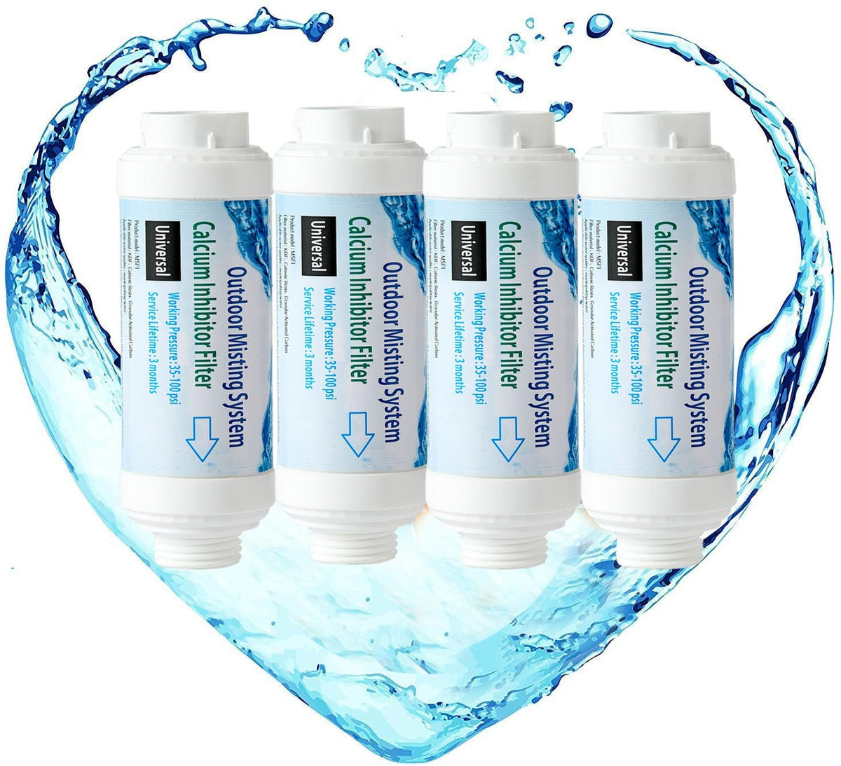 H&G lifestyles filter front packaging showing four-pack and benefits