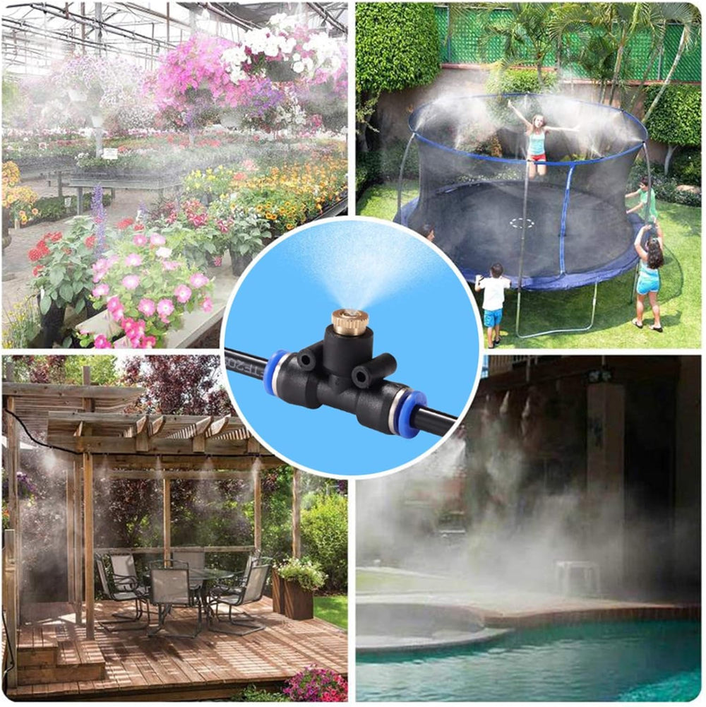 H&G lifestyles greenhouse misting plants offering even humidity and gentle irrigation