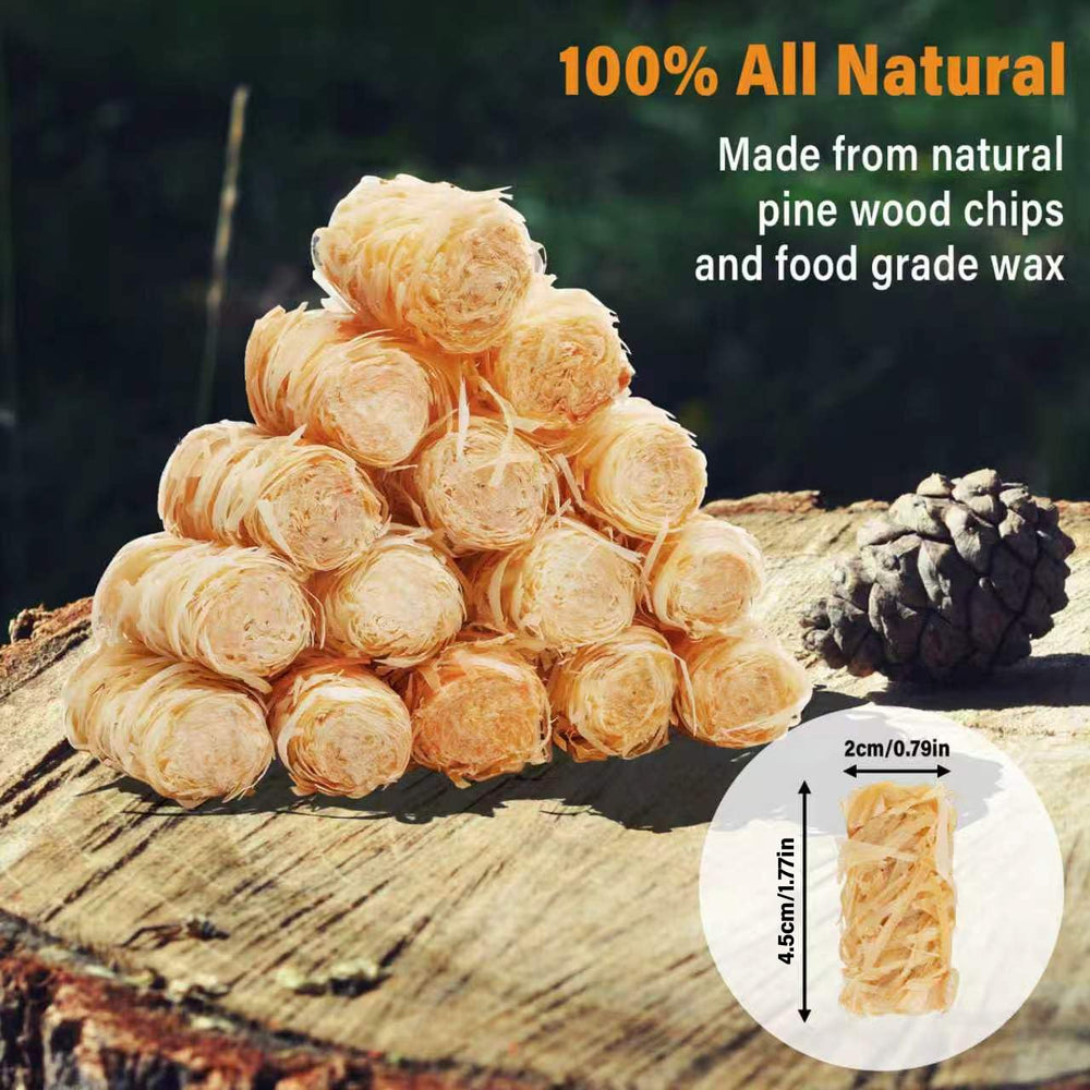 HGD cube close-up texture showing wood shavings and wax durability
