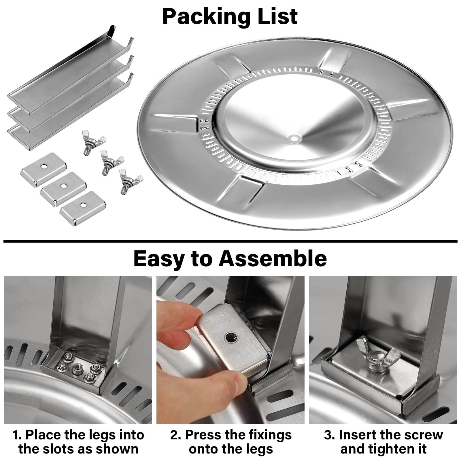 HGD folded with detachable handle packed for travel and compact storage
