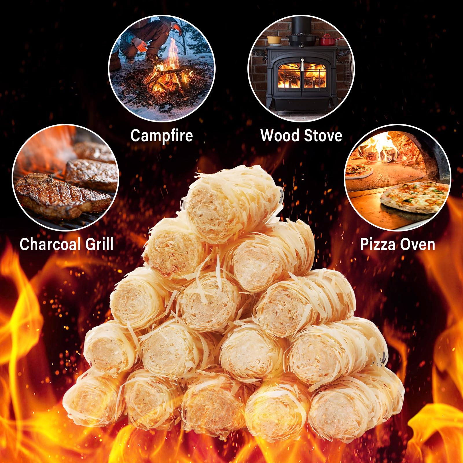 HGD ignited cube under charcoal speeding grill startup and convenience