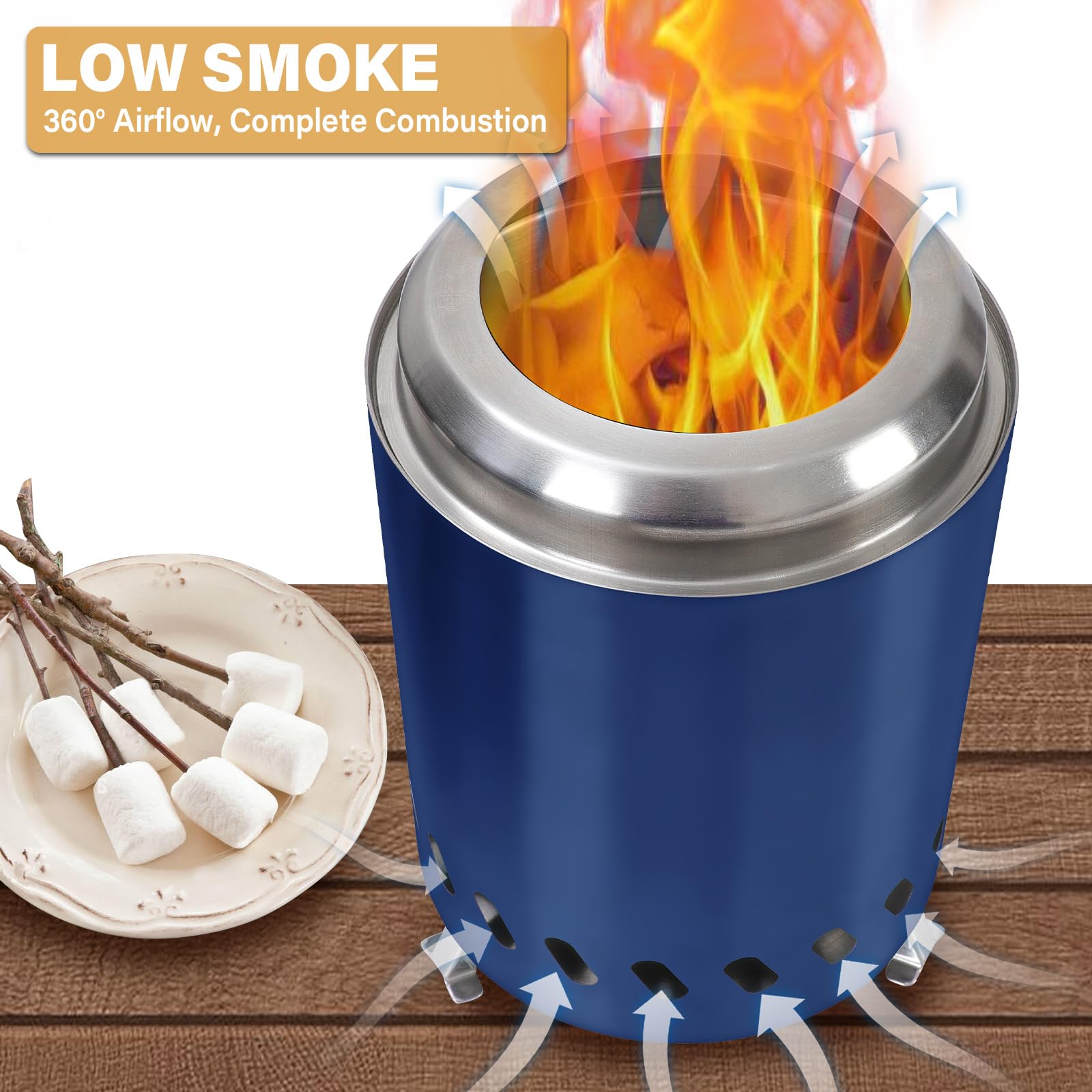 HGD with pellets and wood showing fuel flexibility and easy fueling