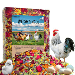 HHCkcaing front packaging showing 42oz herbal nesting blend and clear labeling for easy storage