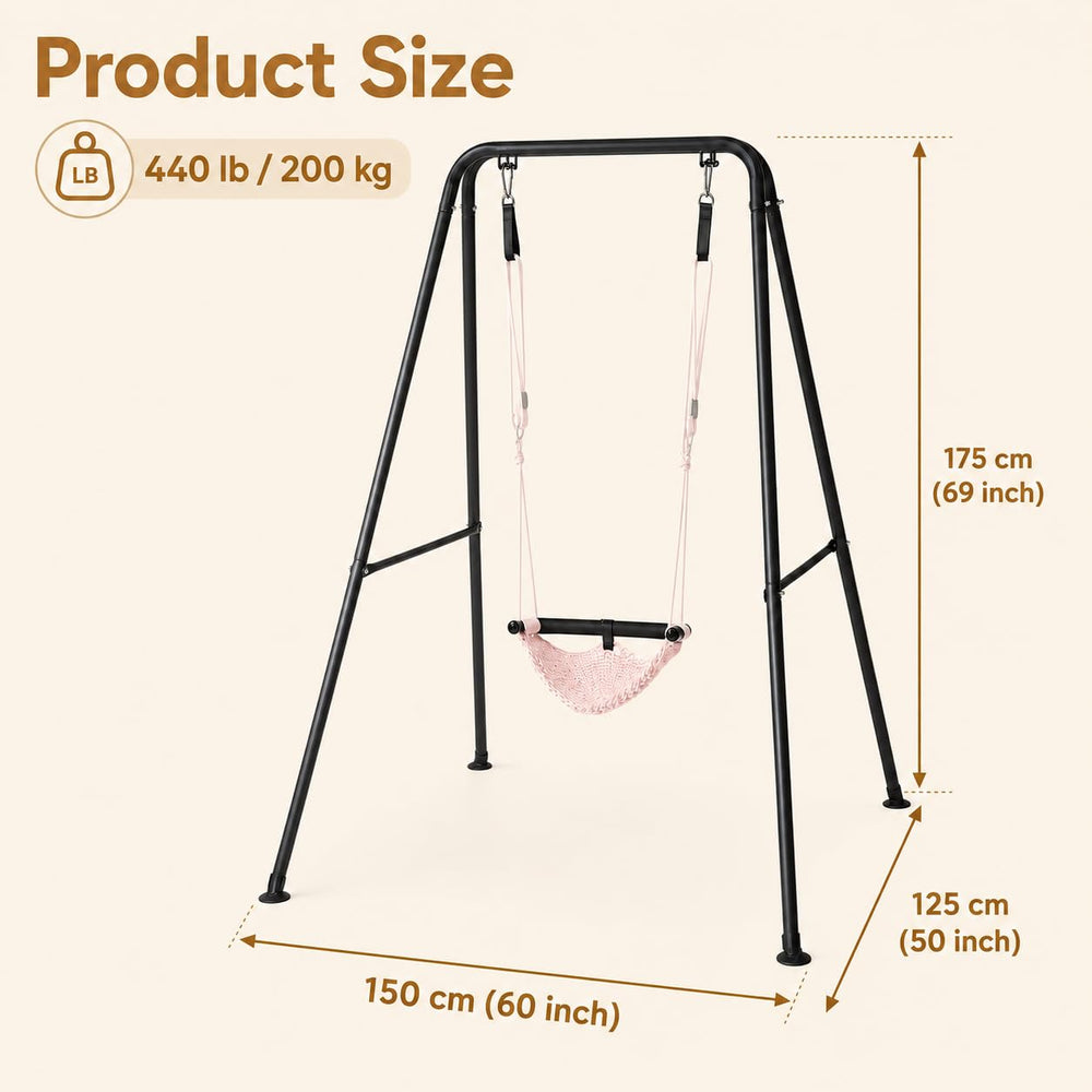 Hi-Na folded stand compact for storage and easy transport benefit