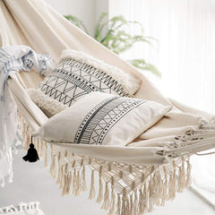 HI SUYI woven cotton texture close-up showing breathable durable weave
