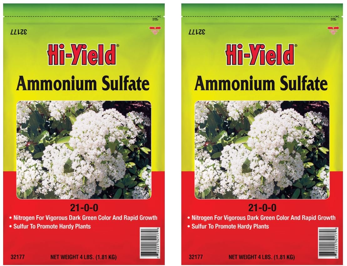 Hi-Yield front packaging showing two 4 lb bags and clear product ID for quick purchase
