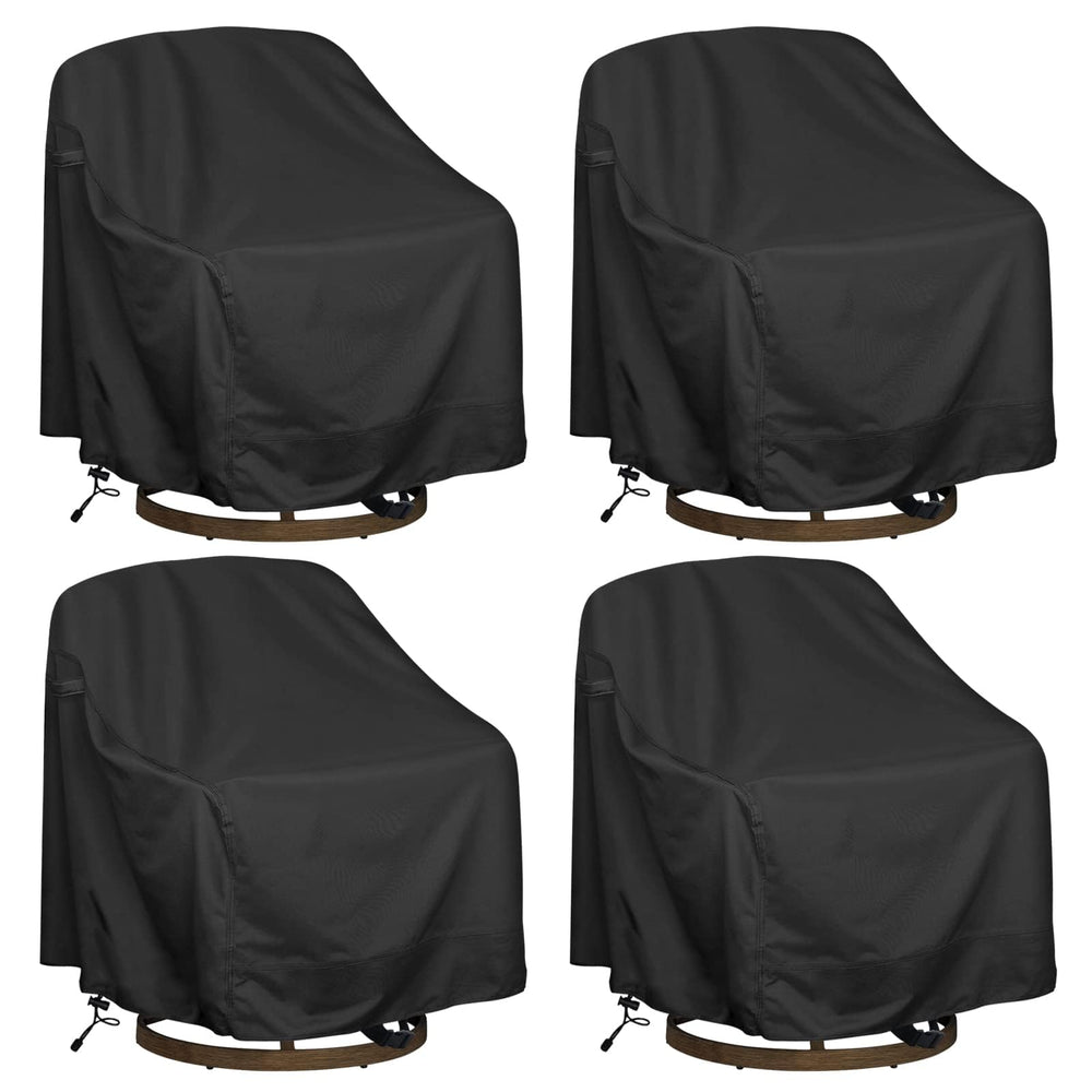 HI···YOUR COVER front view showing full chair coverage and weather protection