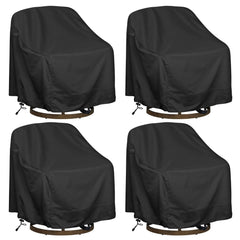 HI···YOUR COVER front view showing full chair coverage and weather protection