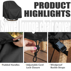 HI···YOUR COVER fabric handles for easy installation and removal benefit