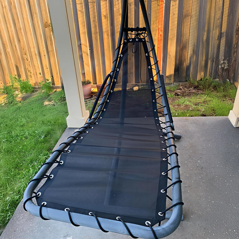 Hi_friend installed on wooden spreader bar demonstrating tidy, secure setup