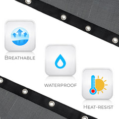 Hi_friend reinforced grommet detail for strong, long-lasting attachment