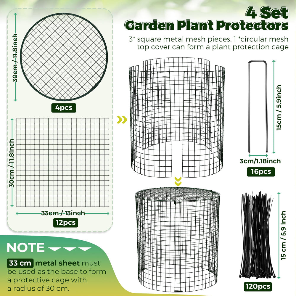 Hiboom detachable round top cover attached to cage for extra animal protection