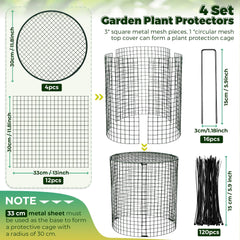 Hiboom detachable round top cover attached to cage for extra animal protection