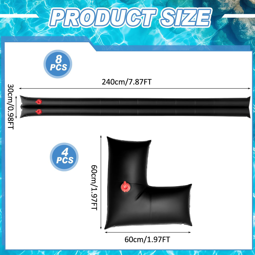Hiboom long tube closeup showing double-chamber vinyl and durable construction for secure anchoring