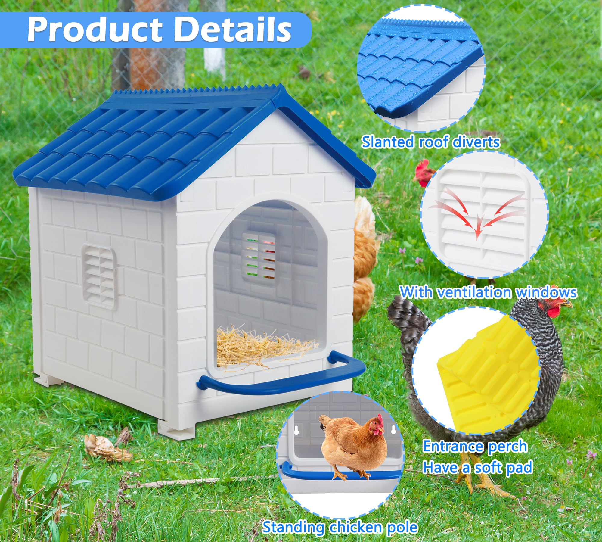 HiCaptain side view ventilation holes providing airflow and reduced moisture