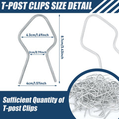 Hicarer close-up of galvanized clip highlighting durable corrosion resistance