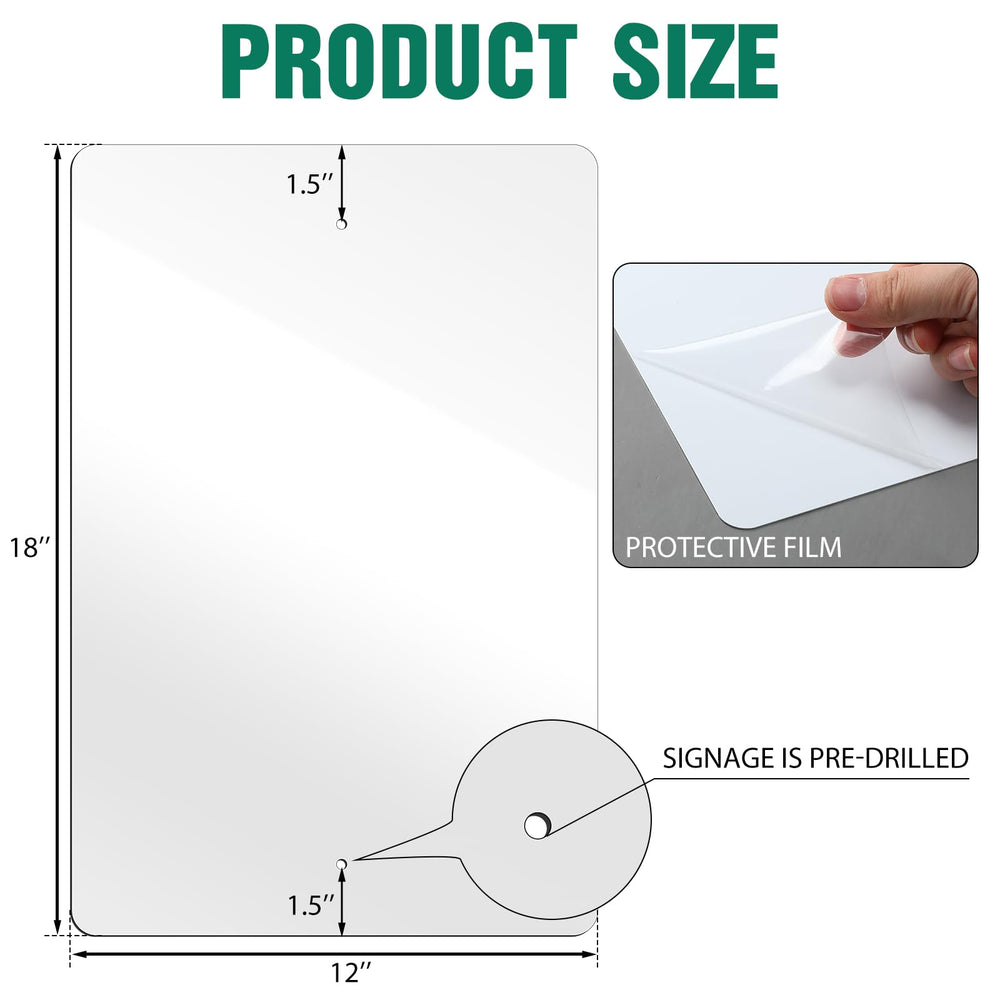 Hicarer close-up of smooth sign surface showing texture ideal for crisp sublimation transfers