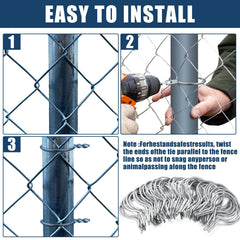 Hicarer ties and included drill chuck held in hand demonstrating quick power-drill installation
