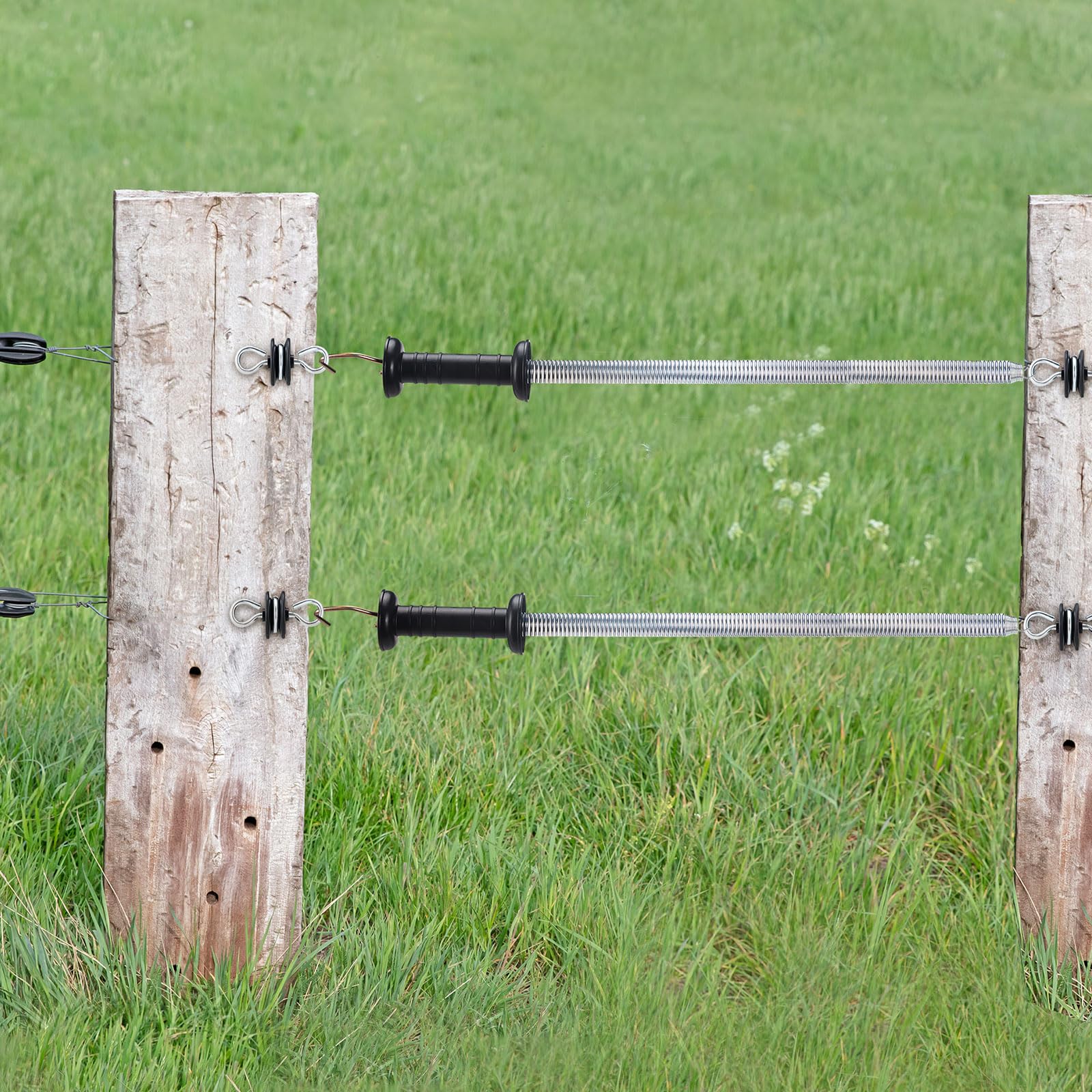 Hicarer in farm gate setting showing practical use and reliable access