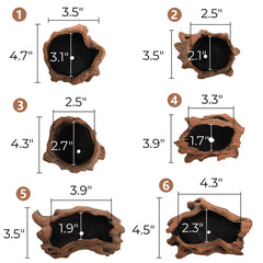 Hiceeden drainage hole detail preventing overwatering and promoting root health