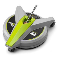 Hiclean front view showing compact body and wheels for faster cleaning