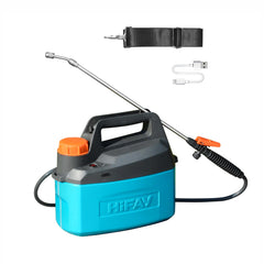 HIFAY ES4 front view showing ergonomic handle and one-button operation benefit