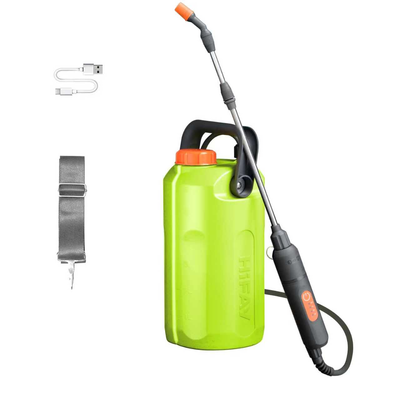 HIFAY ES6 front view showing tank and handle for easy operation