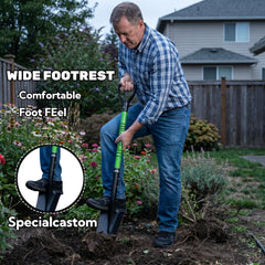 HIGHLIGHT full-length side profile demonstrating 45-inch reach and ergonomic balance