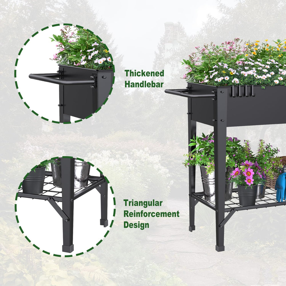 Highpro drainage holes and channels to prevent waterlogging and root issues