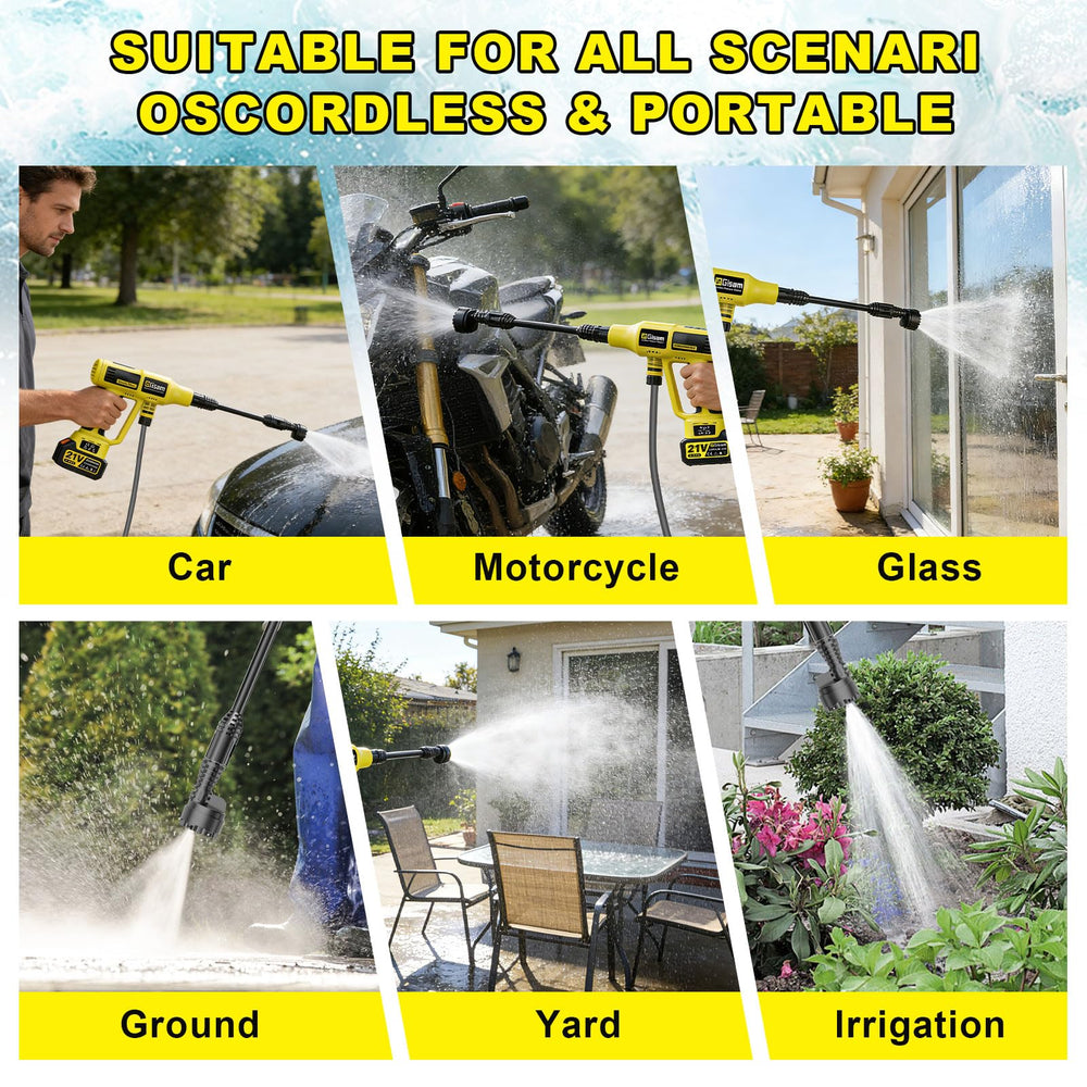 highsam carry bag packed with washer and accessories for convenient transport benefit