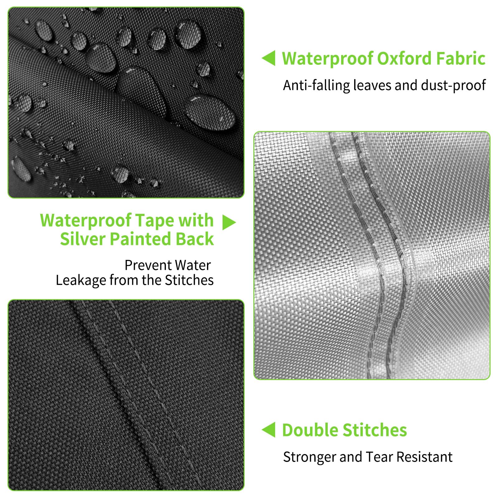 HIGHTQURO ground nails anchoring cover for added stability outdoors