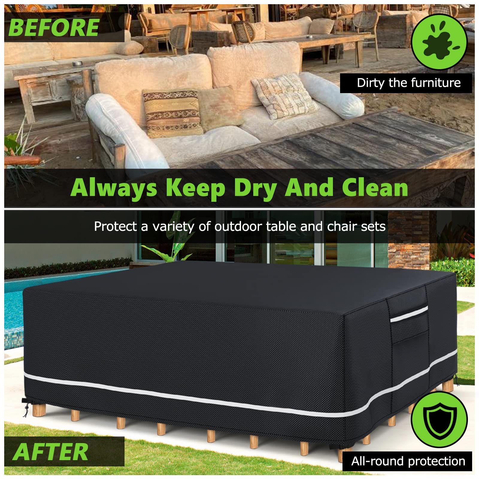 HIGHTQURO vents and handles visible for airflow and easy removal benefit