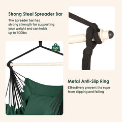 Highwild cushions and canvas seat close-up offering added comfort and support